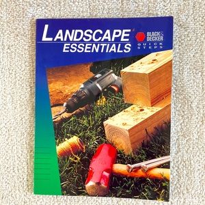Black & Decker landscape essentials step by step guide book tutorial
